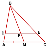 Делит ли медиана треугольника пополам. Медиана делит сторону пополам. Треугольник поделен медианой. Отрезок делящий треугольник пополам. Медиана всегда делит сторону пополам.
